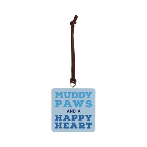 Muddy Paws Ornament - Bone slide 