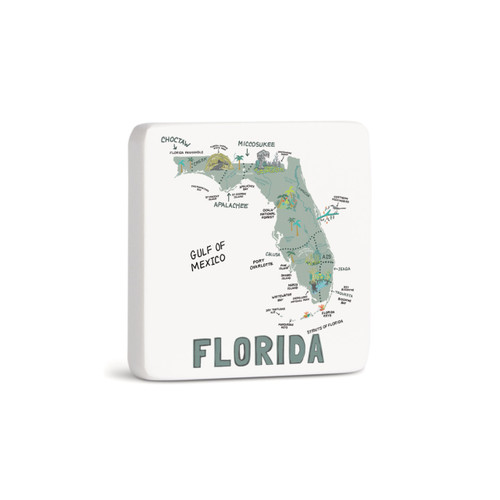 Florida State Magnet - Bone slide 