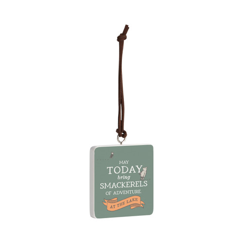 At the Lake Ornament - Bone slide 