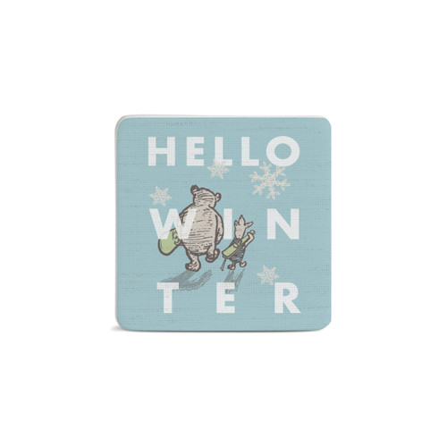 Hello Winter Magnet - Bone slide 