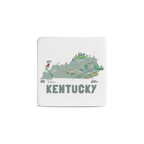 Kentucky State Magnet - Bone slide 