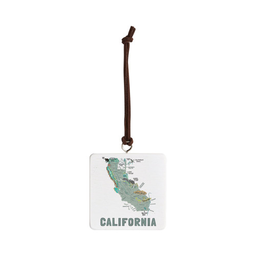 California State Ornament - Bone slide 