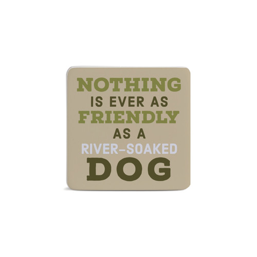 River-Soaked Dog Magnet - Bone slide 