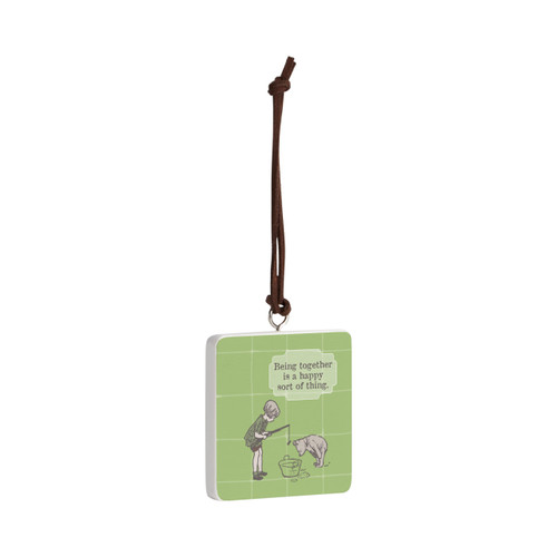 Happy Sort of Thing Ornament - Bone slide 