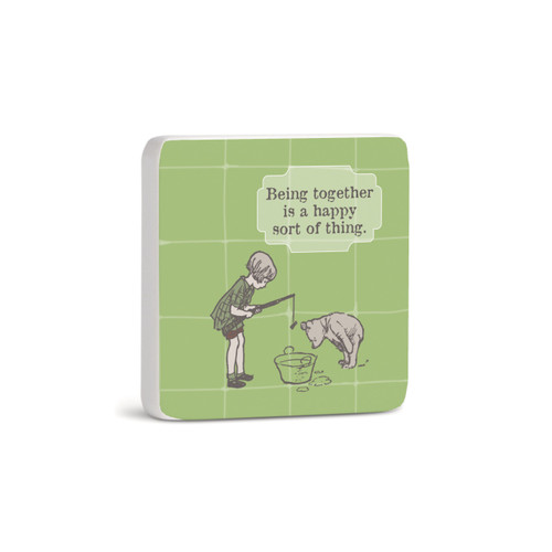 Happy Sort of Thing Magnet - Bone slide 