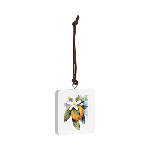 Orange Blossom Ornament - Bone slide 