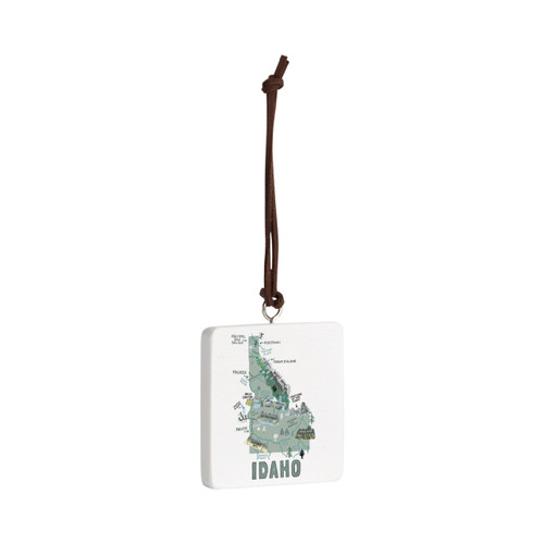 Idaho State Ornament - Bone slide 