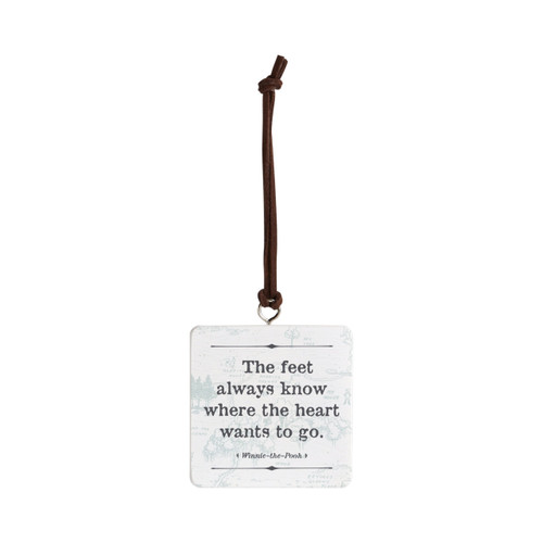 Heart Wants Ornament - Bone slide 