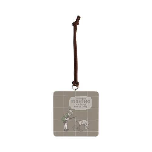 Day Spent Fishing Ornament - Bone slide 