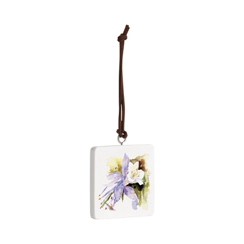 Columbine Ornament - Bone slide 