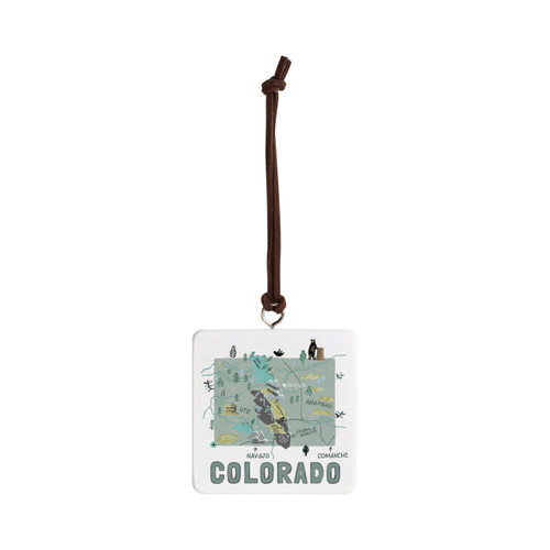 Colorado State Ornament - Bone slide 