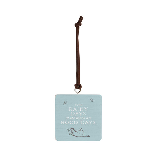 Rainy Days Ornament - Bone slide 