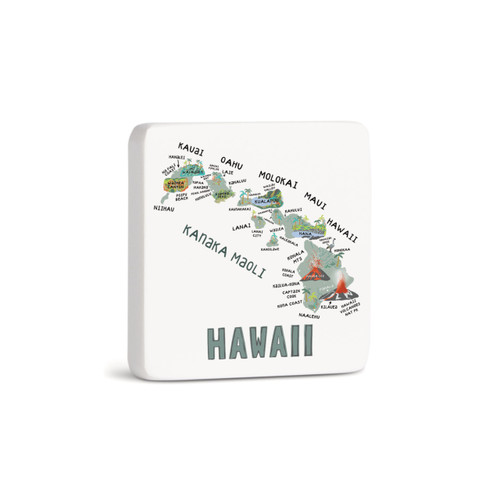 Hawaii State Magnet - Bone slide 