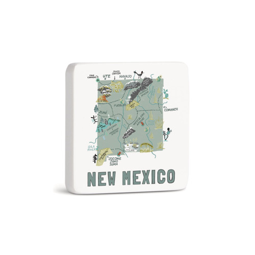 New Mexico State Magnet - Bone slide 