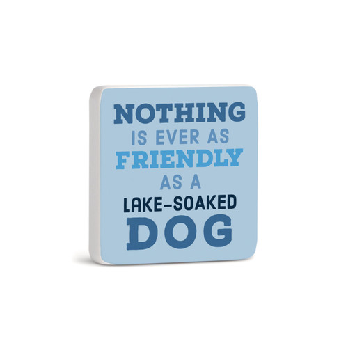 Lake-Soaked Dog Magnet - Bone slide 