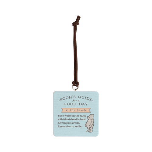 Good Day at the Beach Ornament - Bone slide 