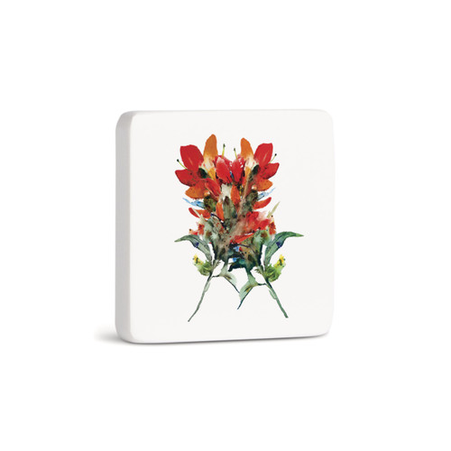 Indian Paintbrush Magnet - Bone slide 