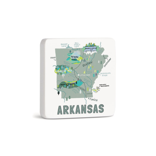 Arkansas State Magnet - Bone slide 