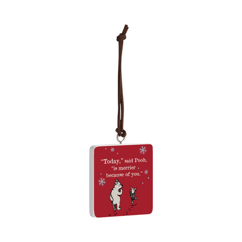 Because of You Ornament - Bone slide 