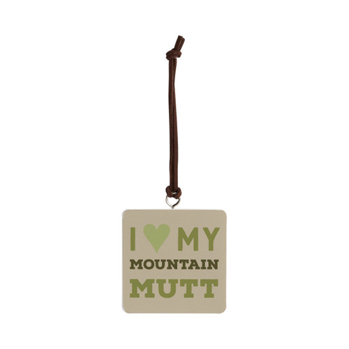 Mountain Mutt Ornament - Bone slide 