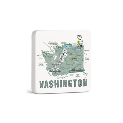 Washington State Magnet - Bone slide 