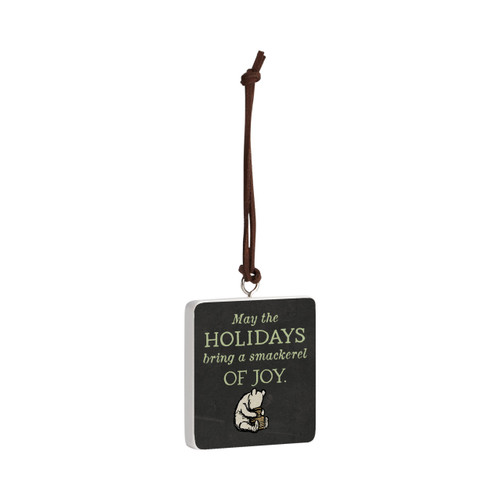 Smackerel of Joy Ornament - Bone slide 