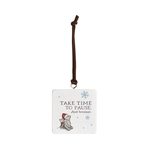 Take Time Ornament - Bone slide 
