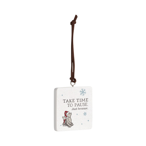 Take Time Ornament - Bone slide 
