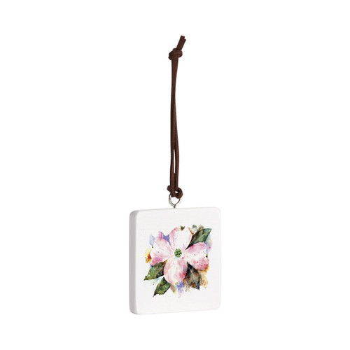 American Dogwood Ornament - Bone slide 