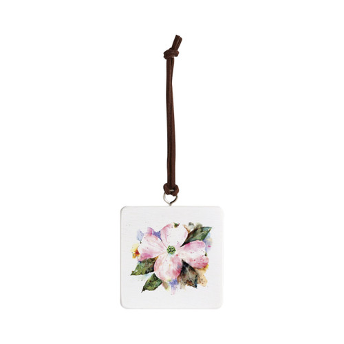 American Dogwood Ornament - Bone slide 