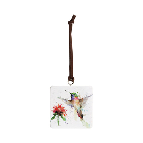 Pee Wee Hummingbird Ornament - Bone slide 