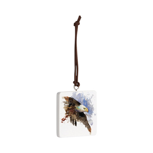 Bald Eagle Ornament - Bone slide 