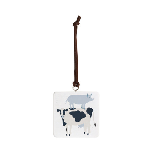 Farm Animals Ornament - Bone slide 