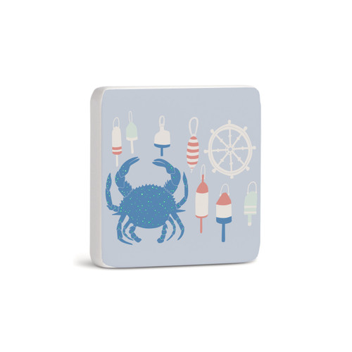 Crabs and Buoys Magnet - Bone slide