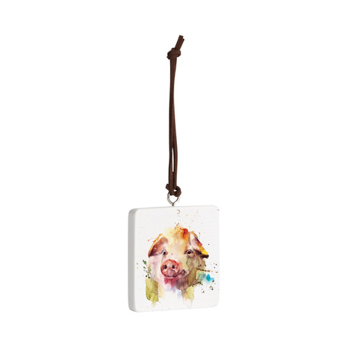 Pig Ornament - Bone slide 
