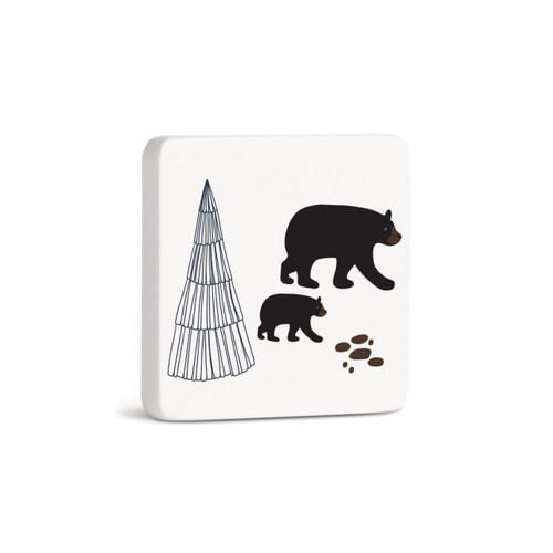 Bears Magnet - Bone slide