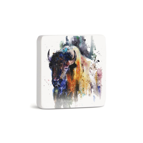 Buffalo Magnet - Bone slide 
