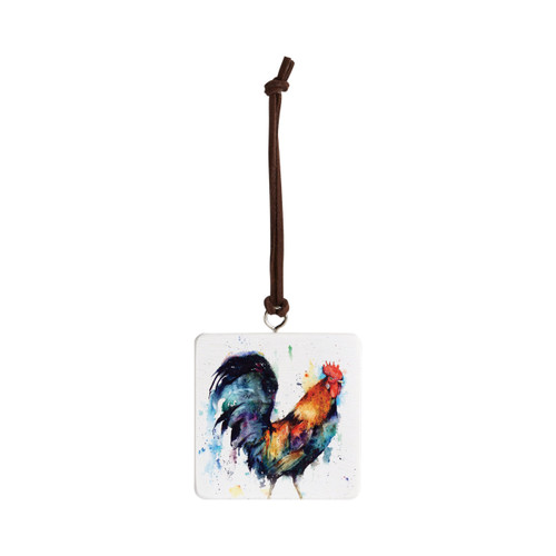 Rooster Ornament - Bone slide 