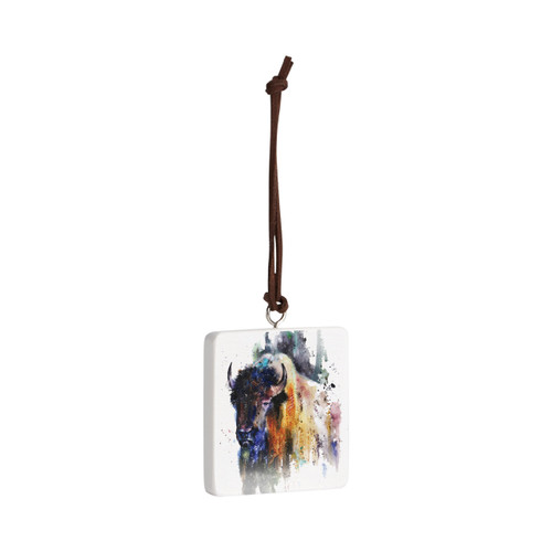 DC Buffalo Ornament - Bone slide 