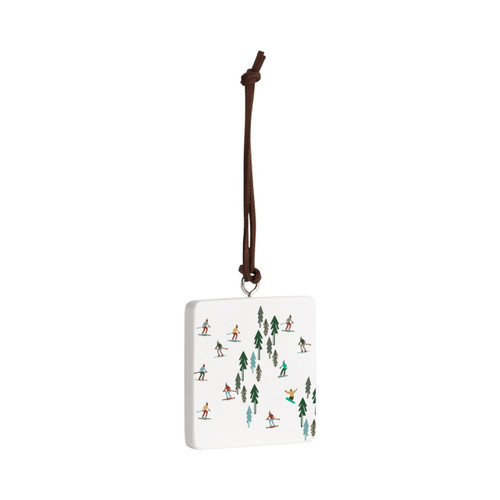 Skiers Ornament - Bone slide 