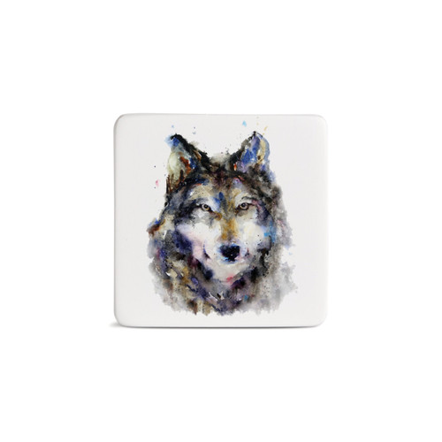 Sentry Wolf Magnet - Bone slide 