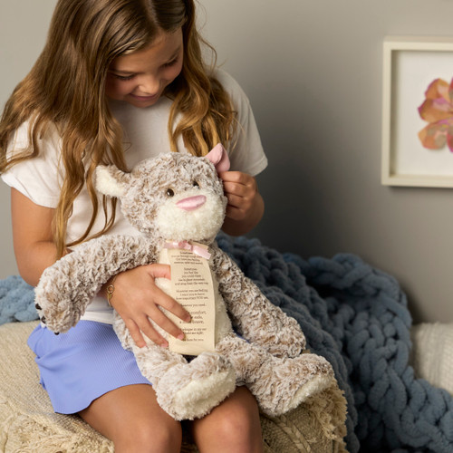 Pink Giving Bear 12" Plush slide 