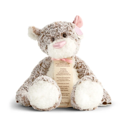 Pink Giving Bear 12in slide 