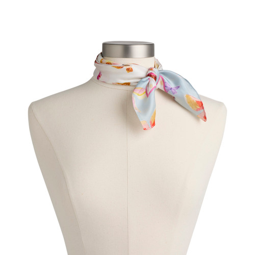 Green Butterfly Bandana Scarf - 26x26in slide 