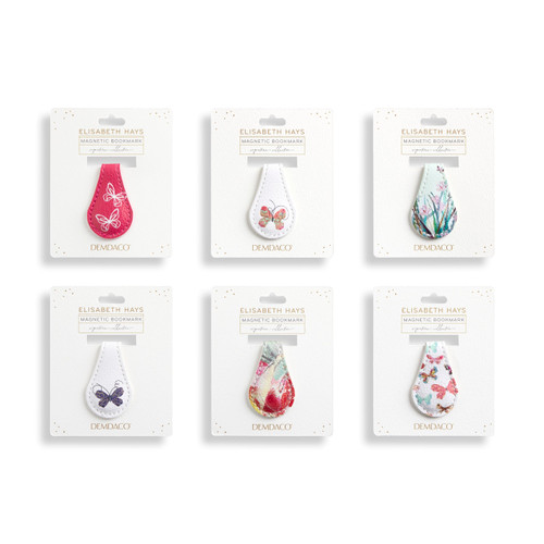 Butterfly Magnetic Bookmarks - 12 Assorted slide 