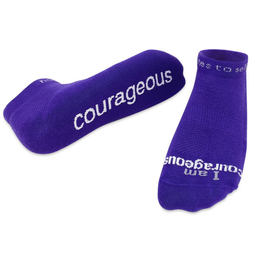 I am Courageous Socks - L slide 