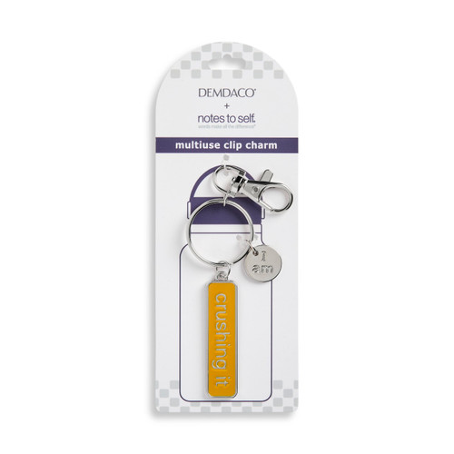 I am Crushing It Multiuse Clip Charm - .54 x 4in slide 