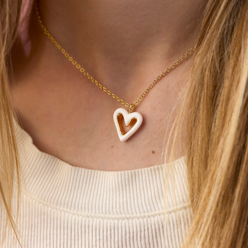 You Belong Necklace + Trinket Dish - Necklace 16in(+2in Extender) Dish 3.75in slide 