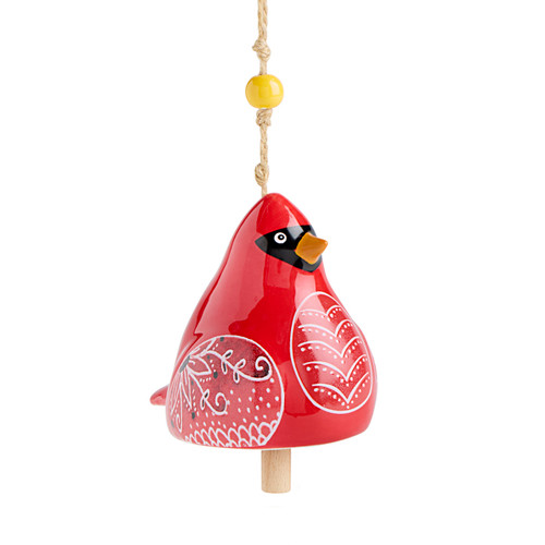 Cardinal Bird Song Mini Bell - 3x4in slide 