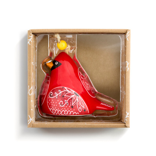 Cardinal Bird Song Mini Bell - 3x4in slide 